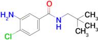 3-Amino-4-chloro-n-(2,2-dimethylpropyl)benzamide