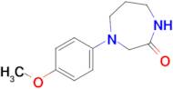 4-(4-Methoxyphenyl)-1,4-diazepan-2-one