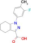 1-(3-Fluoro-4-methylphenyl)-4,5,6,7-tetrahydro-1h-indazole-3-carboxylic acid