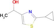 1-(2-Cyclopropyl-1,3-thiazol-4-yl)ethan-1-ol