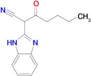 2-(1h-1,3-Benzodiazol-2-yl)-3-oxoheptanenitrile