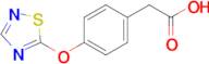 2-(4-((1,2,4-Thiadiazol-5-yl)oxy)phenyl)acetic acid