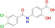 4-(3,4-Dichlorobenzamido)-2-hydroxybenzoic acid