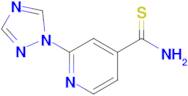 2-(1h-1,2,4-Triazol-1-yl)pyridine-4-carbothioamide