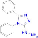 3-Hydrazinyl-4,5-diphenyl-4h-1,2,4-triazole