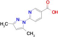 6-(3,5-Dimethyl-1h-pyrazol-1-yl)pyridine-3-carboxylic acid