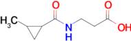 3-[(2-methylcyclopropyl)formamido]propanoic acid