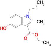 Ethyl 5-hydroxy-2-methyl-1-propyl-1h-indole-3-carboxylate