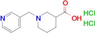 1-(Pyridin-3-ylmethyl)piperidine-3-carboxylic acid dihydrochloride