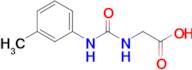2-{[(3-methylphenyl)carbamoyl]amino}acetic acid