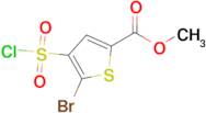 Methyl 5-bromo-4-(chlorosulfonyl)thiophene-2-carboxylate