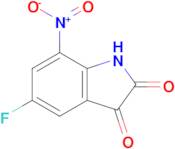 5-Fluoro-7-nitro-2,3-dihydro-1h-indole-2,3-dione