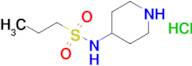 n-(Piperidin-4-yl)propane-1-sulfonamide hydrochloride