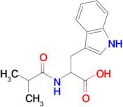3-(1h-Indol-3-yl)-2-(2-methylpropanamido)propanoic acid