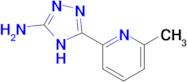 5-(6-Methylpyridin-2-yl)-4h-1,2,4-triazol-3-amine