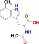 2-Acetamido-3-(7-methyl-1h-indol-3-yl)propanoic acid