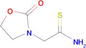 2-(2-Oxo-1,3-oxazolidin-3-yl)ethanethioamide