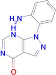 1-(2-aminophenyl)-1H,4H,7H-pyrazolo[3,4-d]pyrimidin-4-one