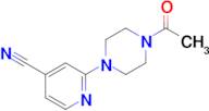 2-(4-Acetylpiperazin-1-yl)pyridine-4-carbonitrile