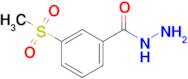 3-Methanesulfonylbenzohydrazide