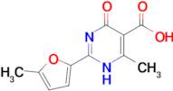 6-methyl-2-(5-methylfuran-2-yl)-4-oxo-1,4-dihydropyrimidine-5-carboxylic acid