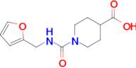 1-[(furan-2-ylmethyl)carbamoyl]piperidine-4-carboxylic acid