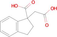 1-(Carboxymethyl)-2,3-dihydro-1h-indene-1-carboxylic acid