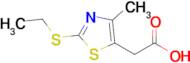 2-(2-(Ethylthio)-4-methylthiazol-5-yl)acetic acid