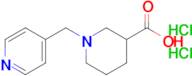 1-[(pyridin-4-yl)methyl]piperidine-3-carboxylic acid dihydrochloride