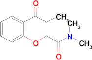 n,n-Dimethyl-2-(2-propanoylphenoxy)acetamide