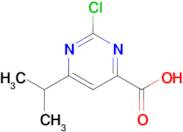 2-Chloro-6-(propan-2-yl)pyrimidine-4-carboxylic acid