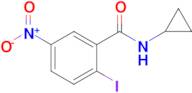 n-Cyclopropyl-2-iodo-5-nitrobenzamide