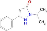 5-phenyl-2-(propan-2-yl)-2,3-dihydro-1H-pyrazol-3-one