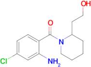 2-[1-(2-amino-4-chlorobenzoyl)piperidin-2-yl]ethan-1-ol