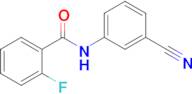n-(3-Cyanophenyl)-2-fluorobenzamide