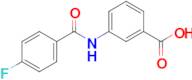 3-(4-Fluorobenzamido)benzoic acid