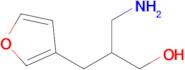 3-Amino-2-[(furan-3-yl)methyl]propan-1-ol