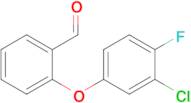 2-(3-Chloro-4-fluorophenoxy)benzaldehyde