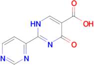 4-oxo-1,4-dihydro-[2,4'-bipyrimidine]-5-carboxylic acid