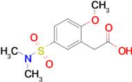 2-[5-(dimethylsulfamoyl)-2-methoxyphenyl]acetic acid