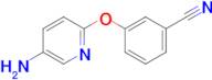 3-[(5-aminopyridin-2-yl)oxy]benzonitrile