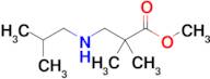 Methyl 3-(isobutylamino)-2,2-dimethylpropanoate