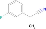 2-(3-Fluorophenyl)propanenitrile