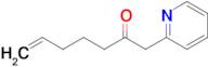 1-(Pyridin-2-yl)hept-6-en-2-one