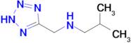 (2-methylpropyl)[(2H-1,2,3,4-tetrazol-5-yl)methyl]amine