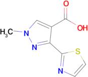 1-Methyl-3-(1,3-thiazol-2-yl)-1h-pyrazole-4-carboxylic acid