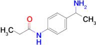 n-[4-(1-aminoethyl)phenyl]propanamide