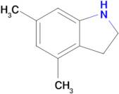 4,6-Dimethyl-2,3-dihydro-1h-indole