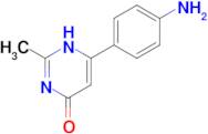 6-(4-aminophenyl)-2-methyl-1,4-dihydropyrimidin-4-one