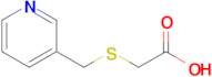 2-[(pyridin-3-ylmethyl)sulfanyl]acetic acid